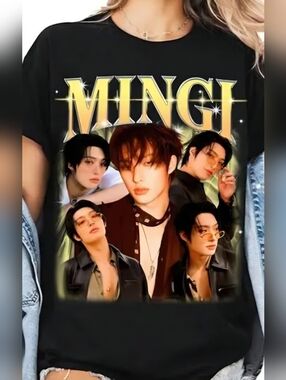 Mingi Lemon Drop Black Short-Sleeve Tee
